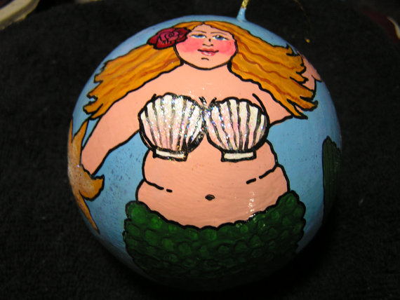 Abundant Mermaid Goddess Ornament (Item number 513)